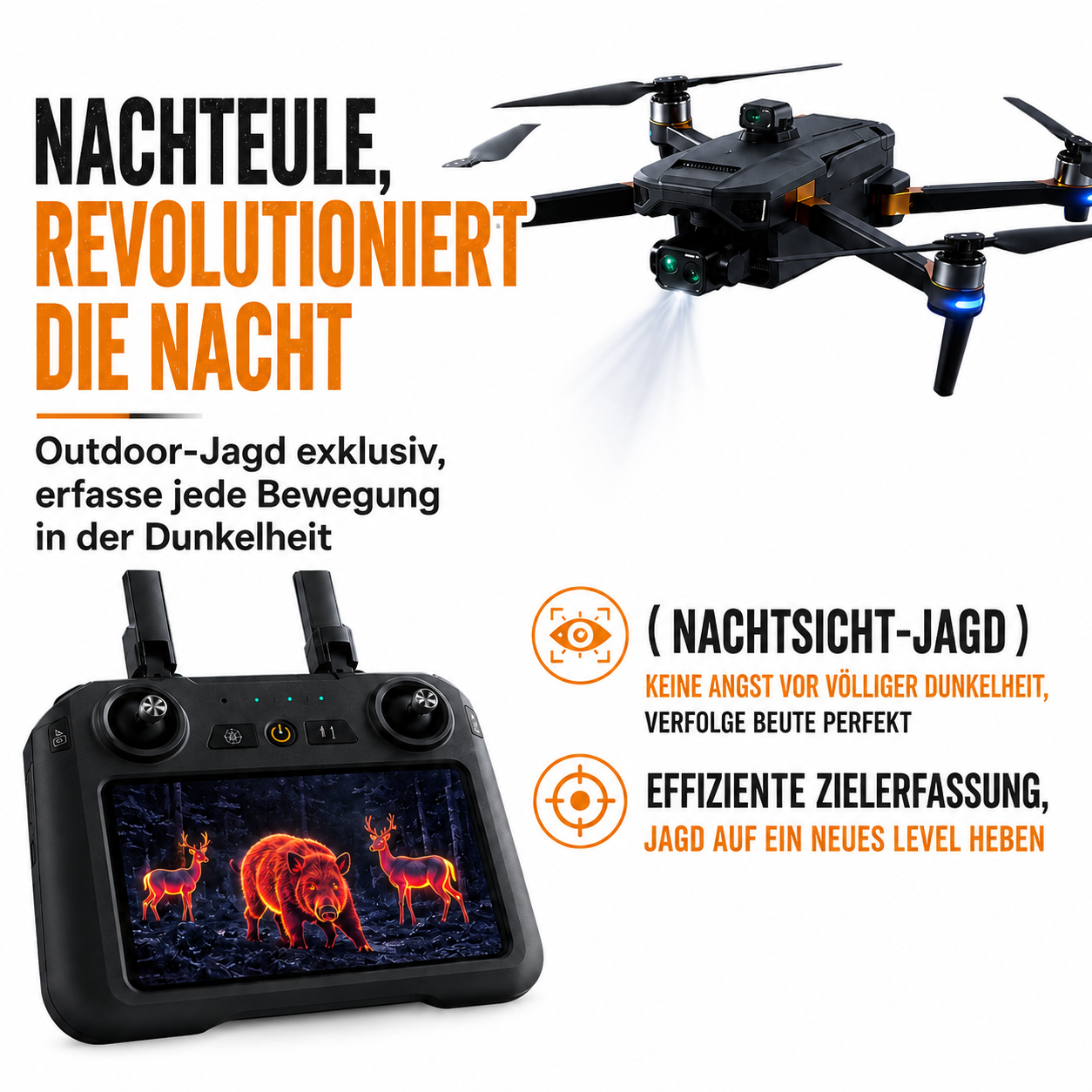 ADBAIN AX-7 T20 Wärmebilddrohne – Reklamation wegen ungenauer Wärmebilder und zu kurzer Akkulaufzeit im professionellen Einsatz