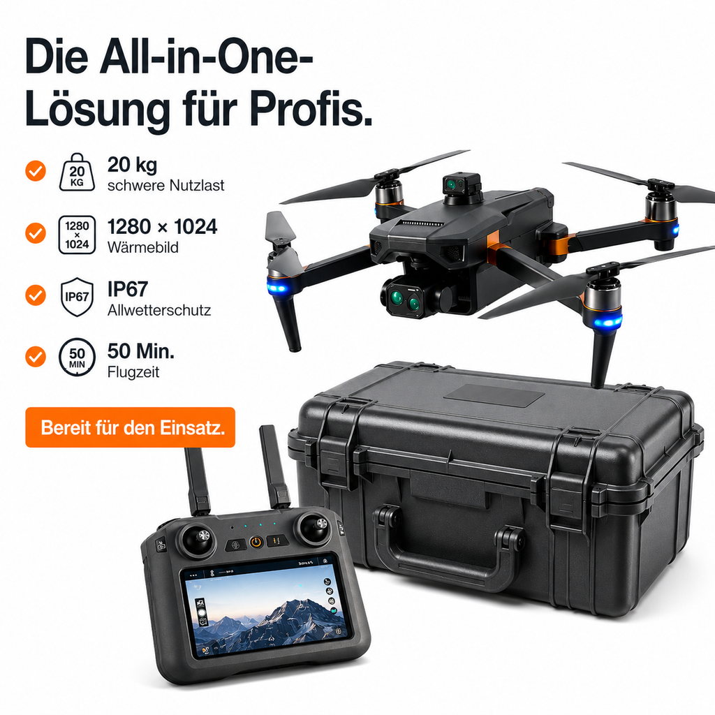 ADBAIN AX-7 T20 Wärmebilddrohne