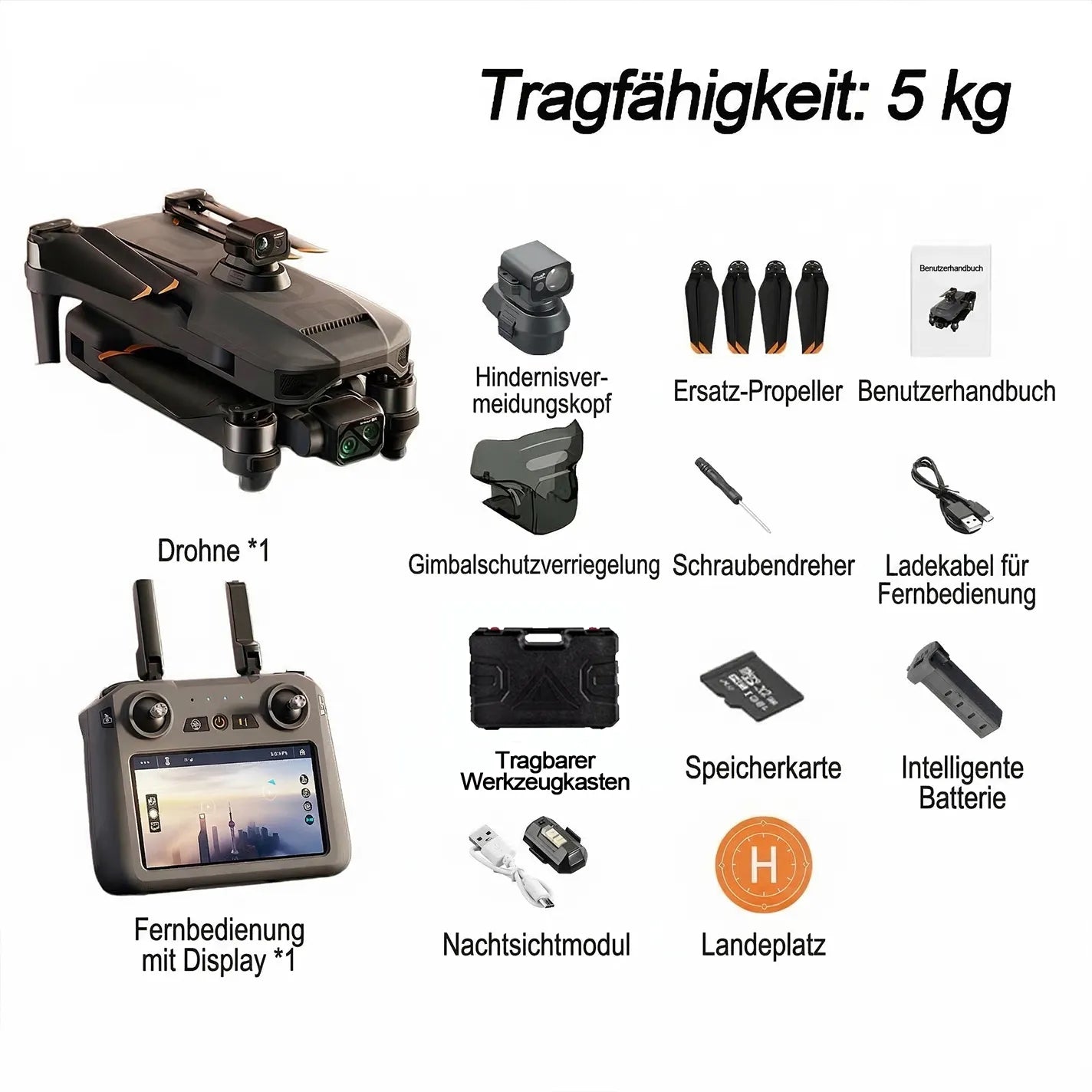 ADBAIN AX-7 T20 Wärmebilddrohne – Reklamation wegen ungenauer Wärmebilder und zu kurzer Akkulaufzeit im professionellen Einsatz