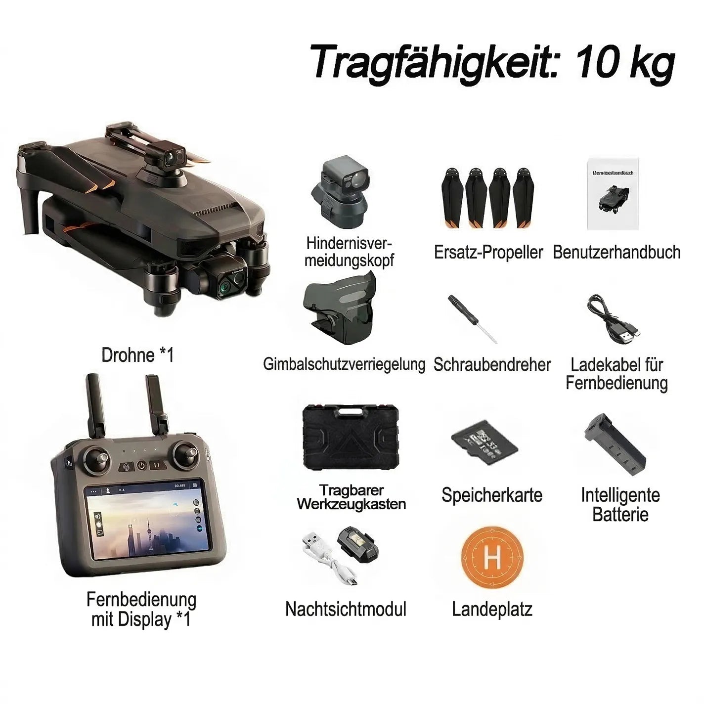 ADBAIN AX-7 T20 Wärmebilddrohne
