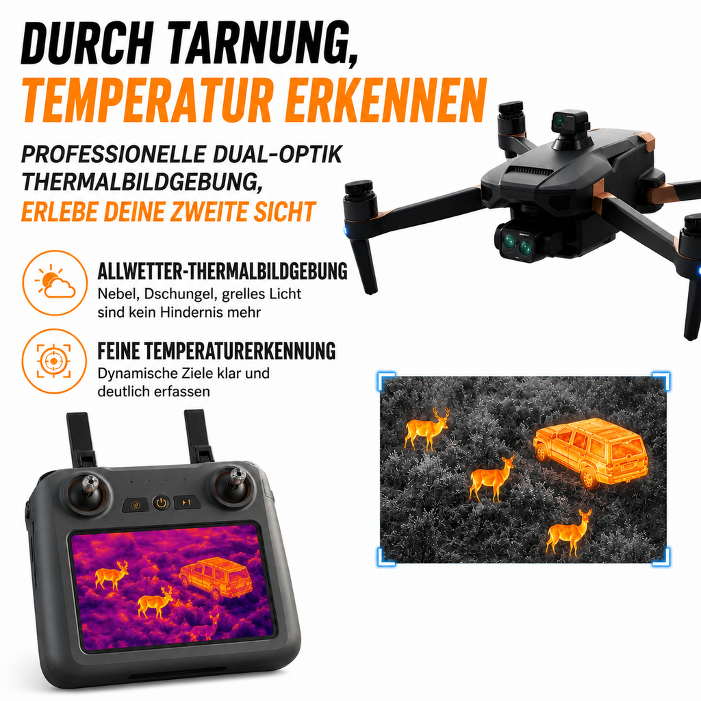 ADBAIN AX-7 T20 Wärmebilddrohne